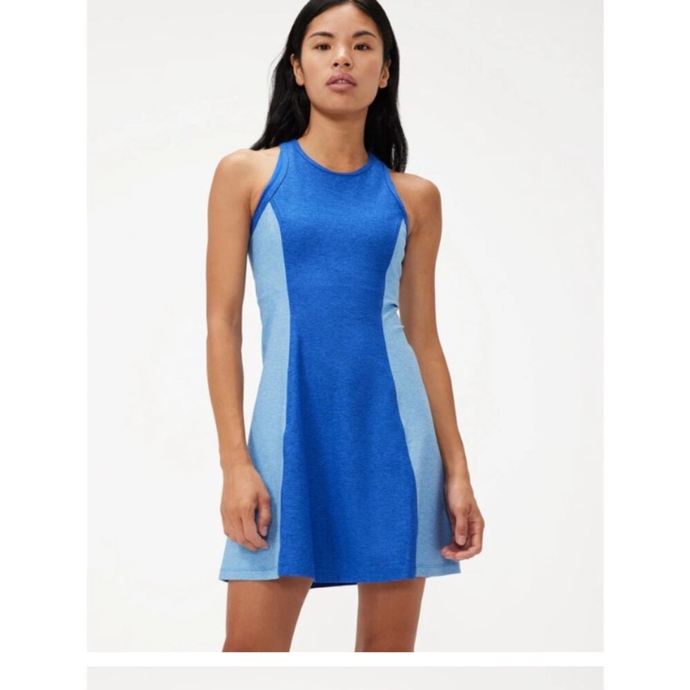 Women's Blue Outdoor Voices Sleeveless Exercise Dress